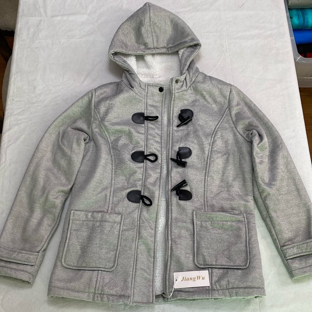 JiangWu Gray Winter Jacket